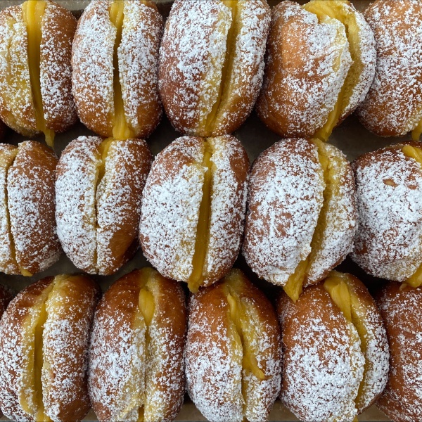 Bolas de Berlim Pastelaria 1º de Dezembro